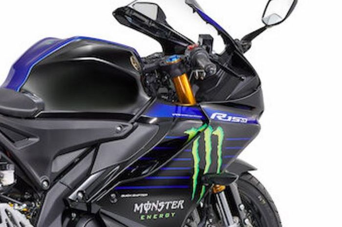 bocoran penampakan Yamaha R15M Monster Energy Edition.