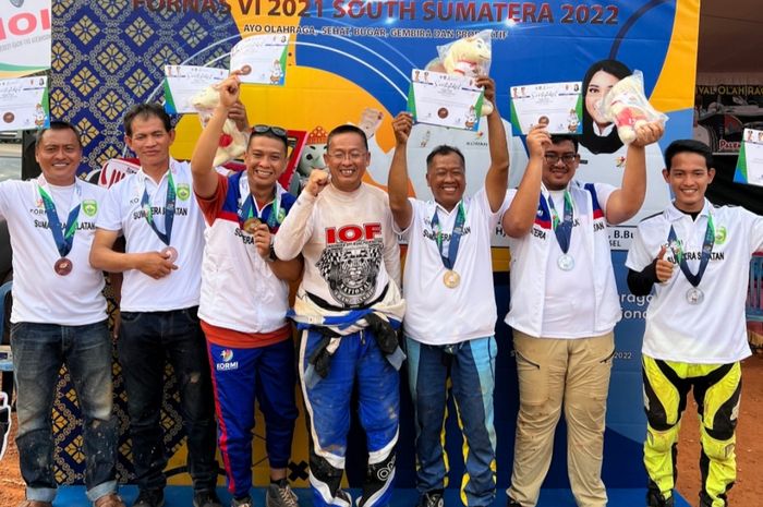 Sumatera Selatan sabet medali emas di Kejurnas Offroad FORNAS VI di Palembang