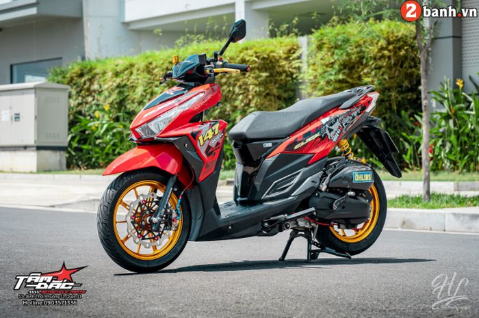 Modifikasi keren Honda Vario 150