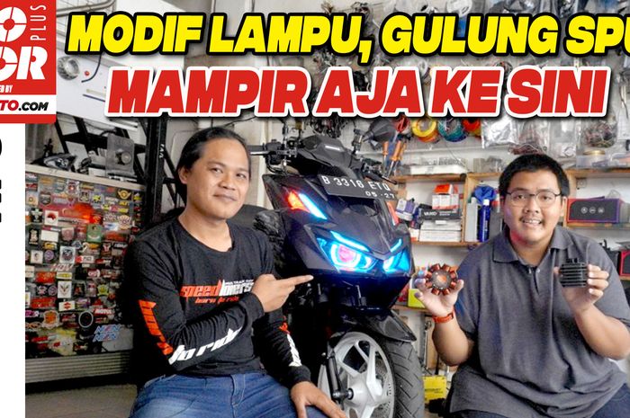 Mau Upgrade Kelistrikan Dan Modifikasi Lampu Motor? Tonton Video Ini