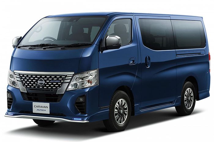 NIssan Urvan NV350 alias Caravan tampil modif pakai part Autech