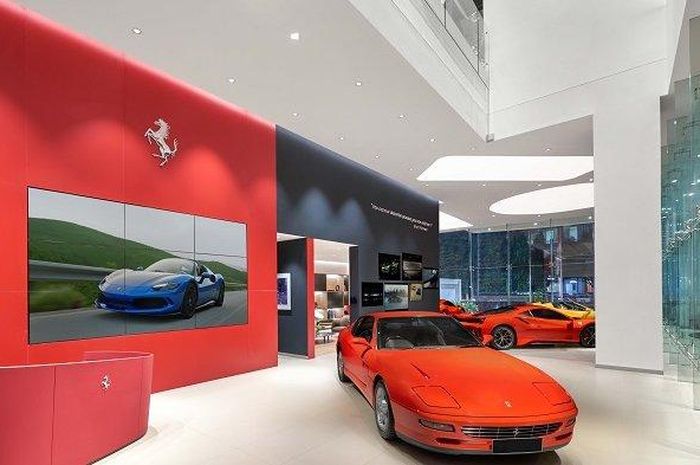 Pembukaan dealer Ferrari di Menteng, Jakarta Pusat, sekaligus peluncuran Ferrari 296 GTB