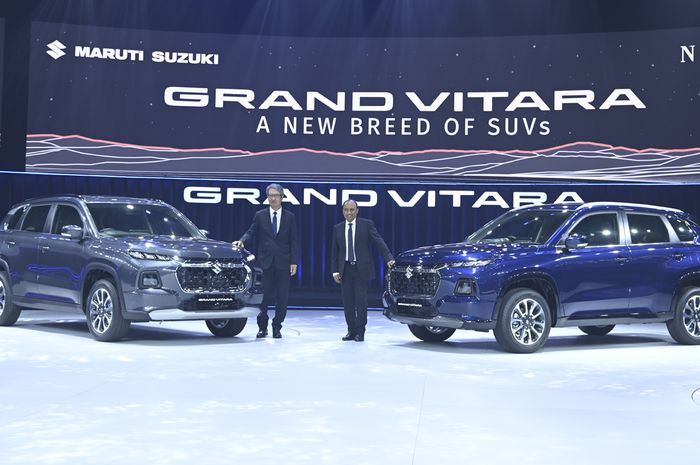 Suzuki Grand Vitara saat diluncurkan di India.