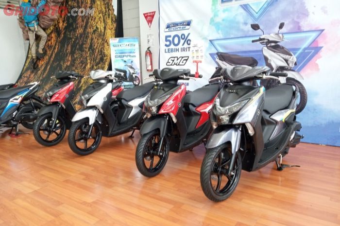 Intip harga skutik baru Yamaha Gear 125 di Jakarta.