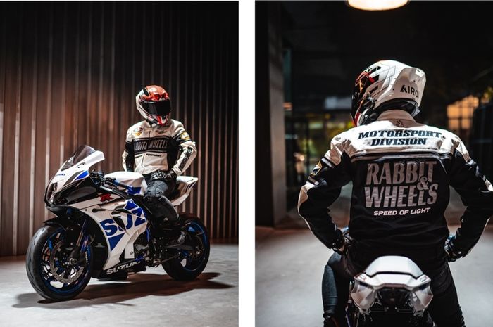 Produk jaket riding Rabbit and Wheels