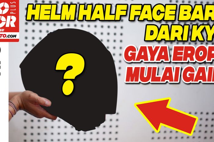 Unboxing Helm Half Face KYT Terbaru, Desain Keren Eropa Banget