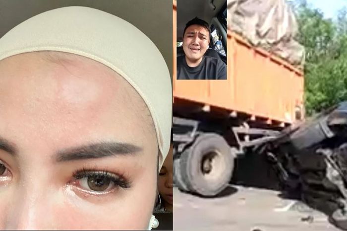 Orangtua Bella Shofie kecelakaan di Jambi saat perjalanan menuju Medan, Toyota Fortuner hancur parah