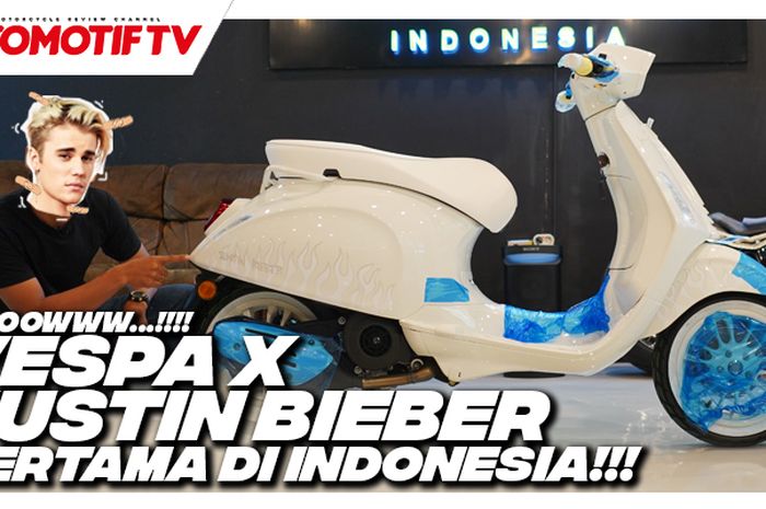 Vespa Sprint X Justin Bieber