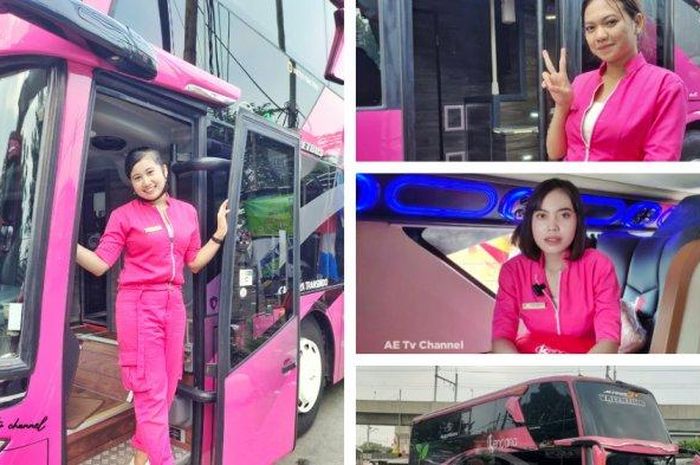 Pesona paramugari bus double decker Po Kencana