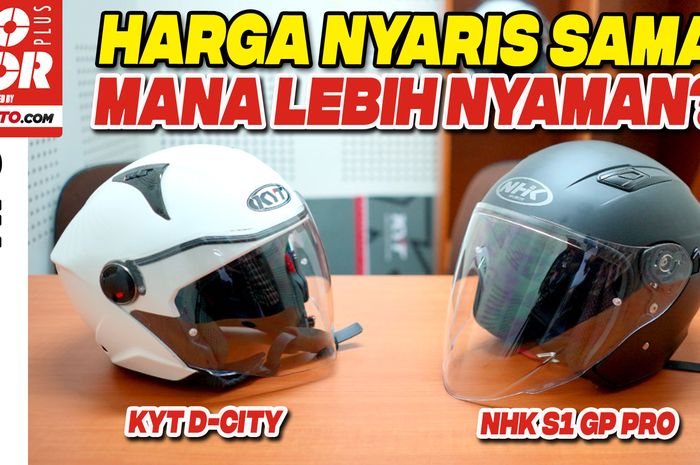 Helm KYT D-City Vs NHK S1 GP Pro, Mana yang Lebih Keren dan Nyaman?