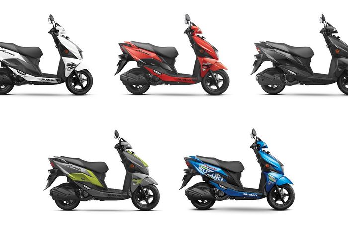 Pilihan warna Suzuki Avenis versi India, harganya mulai Rp 17 jutaan