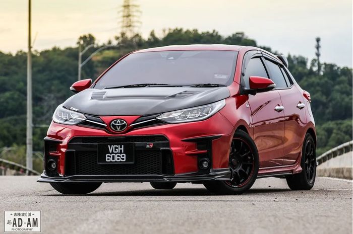 Modifikasi Toyota Yaris asal Malaysia kena operasi plastik tampang GR Yaris