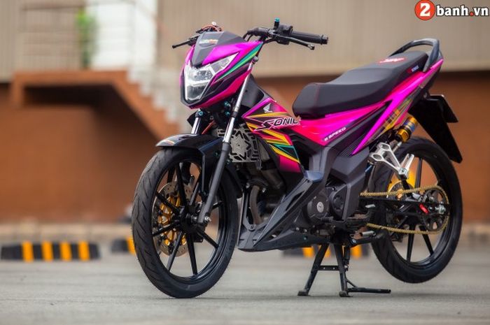 Modifikasi keren Honda Sonic 150R