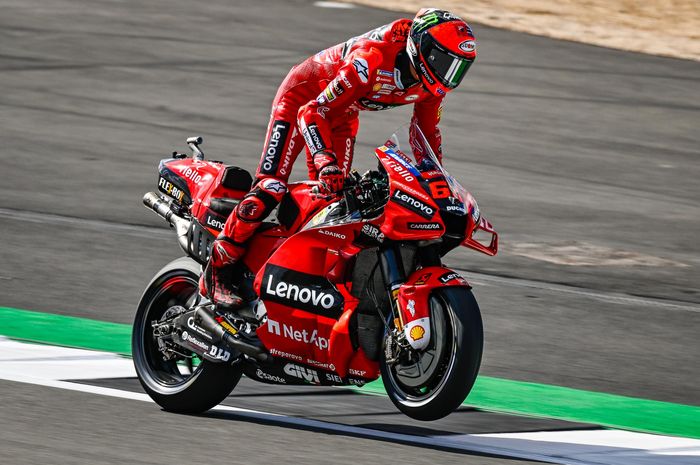 Pecco Bagnaia jadi pemenang MotoGP Inggris 2022