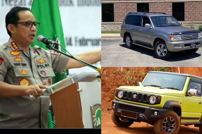 Wakapolri Komjen Gatot Eddy Pramono yang pimpin pemeriksaan bekas Kadiv Propam Polri, Irjen Pol Ferdy Sambo ternyata doyan koleksi SUV.