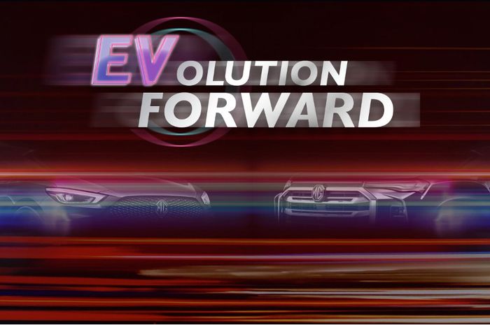 Teaser mobil baru MG yang akan ramaikan GIIAS 2022.