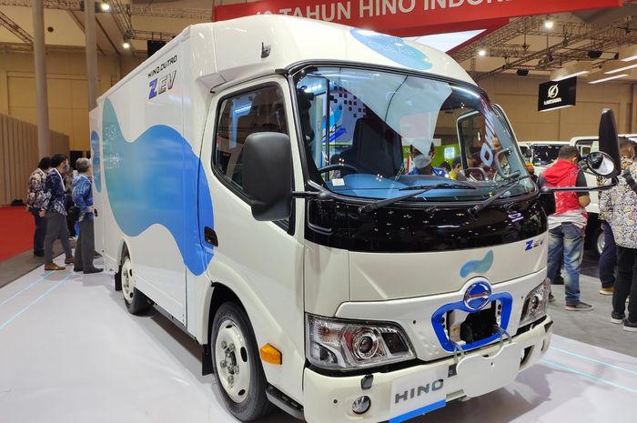HMSI perkenalkan truk listrik di ajang GIIAS 2022, serta line up truk dan bus euro 4