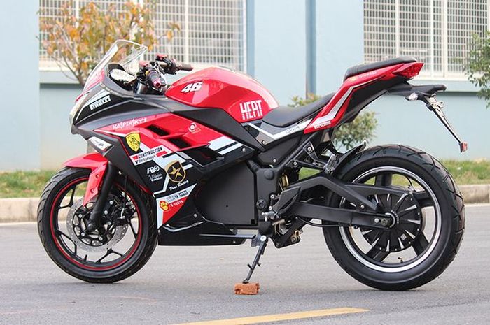 Mirip Kawasaki Ninja 250 Fi, harga motor listrik ini lebih murah dari All New Yamaha NMAX.