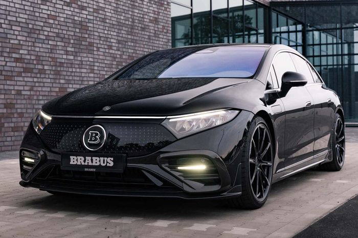 Modifikasi Mercedes-Benz EQS hasil kreasi tuner asal Jerman, Brabus
