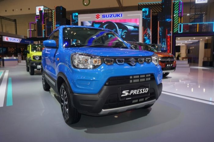 Lima pilihan mobil baru city car di GIIAS 2022, salah satunya adalah Suzuki S-Presso.