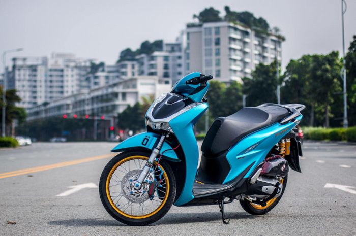 Modifikasi elegan Honda SH150i