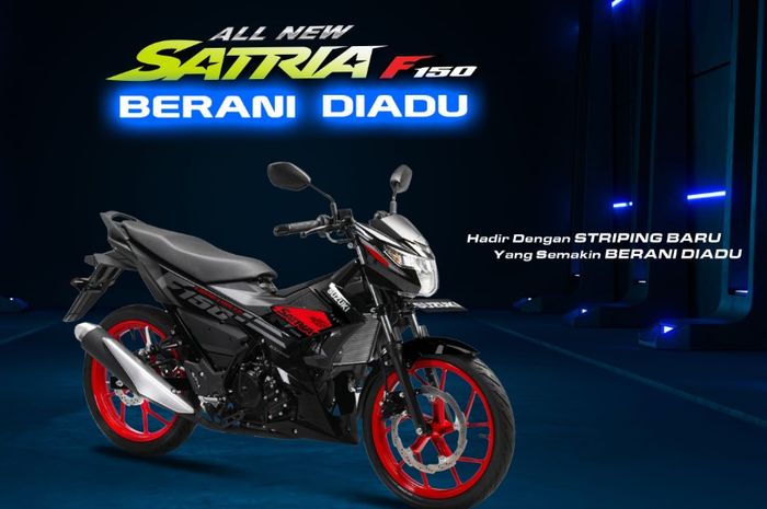 Suzuki All New Satria F150, kira-kira berapa harganya di Jakarta pada Agustus 2022.