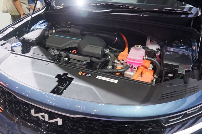 Mesin Sorento HEV berupa mesin 1.598 cc turbo dengan sistem hybrid paralel.