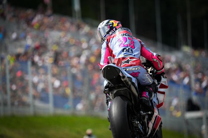 Enea Bastianini rebut pole position dari tangan Pecco Bagnaia pada kualifikasi MotoGP Austria 2022