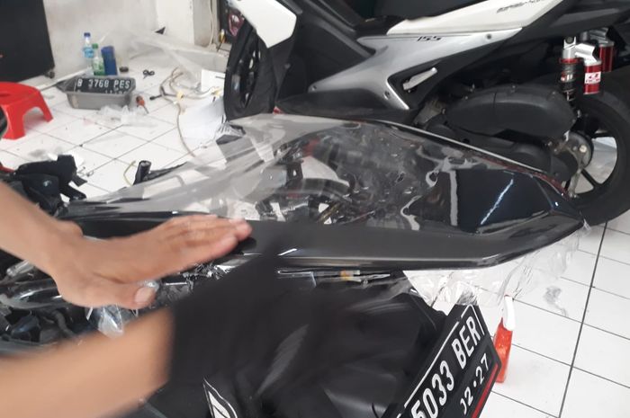 Selain Coating, Ini Dua Metode Melindungi Bodi Motor dari Baret Halus