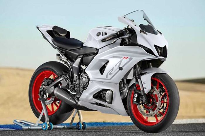 Yamaha YZF-R7 2023 warna Intensity White