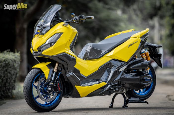 Modifikasi sangar Honda ADV 350 