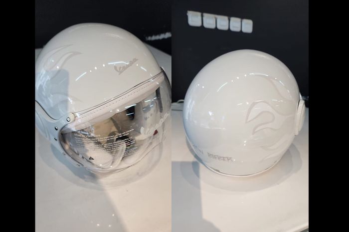 Helm eksklusif Vespa x Justin Bieber dijual sepaket dengan glove Rp 4 juta