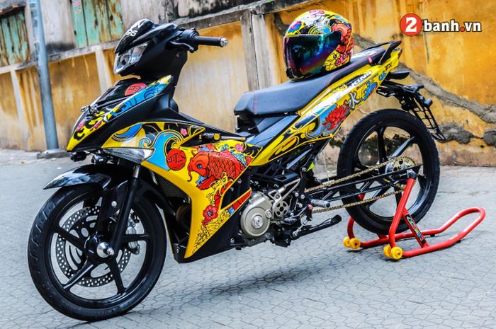 Modifikasi sangar Yamaha MX King 150 