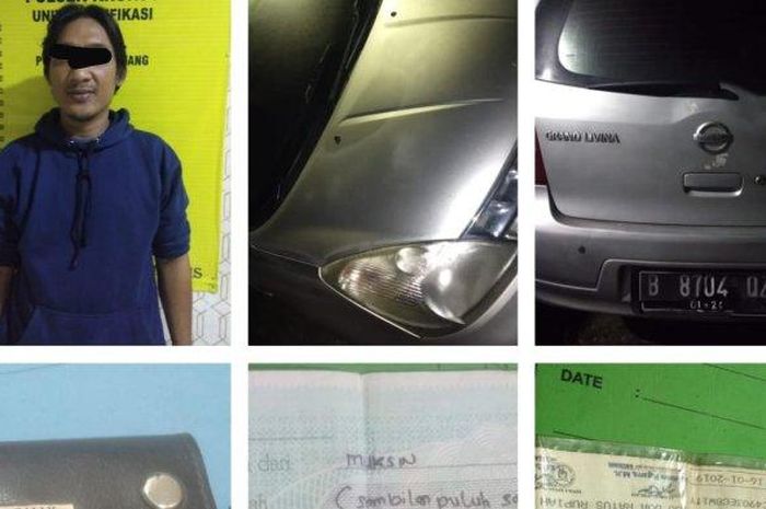 Penjual Nissan Grand Livina bekas inisial A dibekuk Porlres Tangerang karena tipu pembeli setelah sepakat harga Rp 91 juta