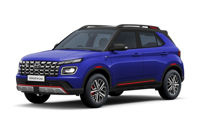 Hyundai Venue N Line telah diperkenalkan sebagai mobil baru di India.