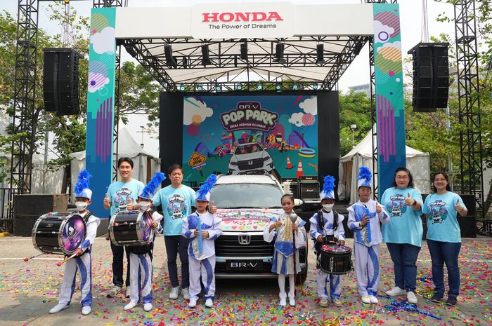 Honda Gelar Arena Bermain  Keluarga ALL New BR-V Pop Park