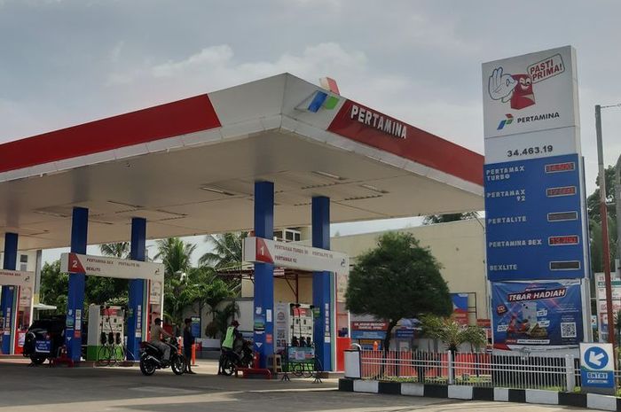 Ilustrasi SPBU Pertamina