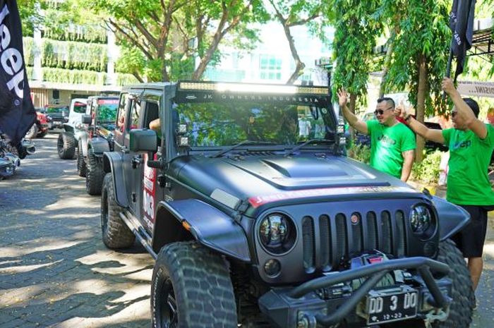 Pelepasan peserta Jeep Kalla Kars Adventure Day 2022