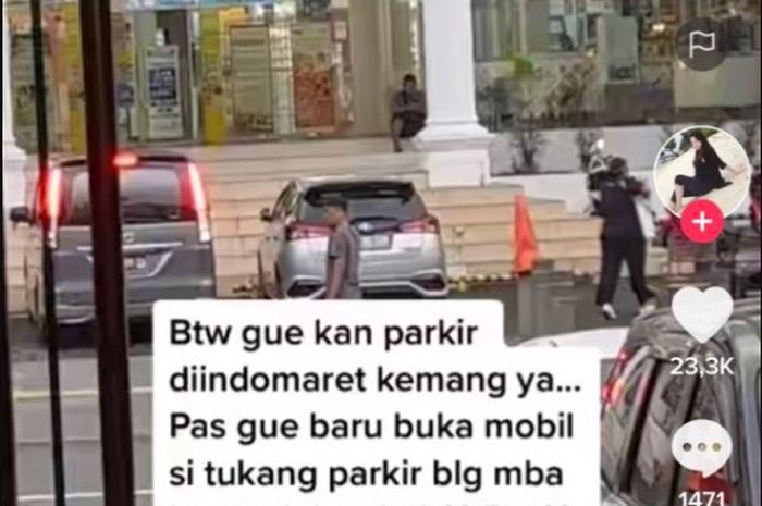 Viral cerita pengemudi mobil yang dibikin kesal saat parkir di Indomaret Kemang.