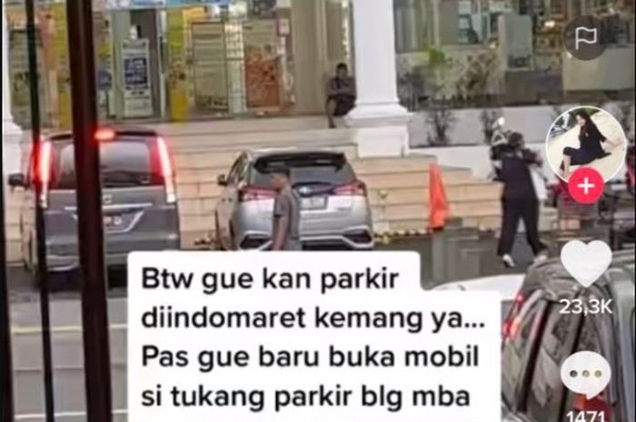 Viral cerita pengemudi mobil yang dibikin kesal saat parkir di Indomaret Kemang.