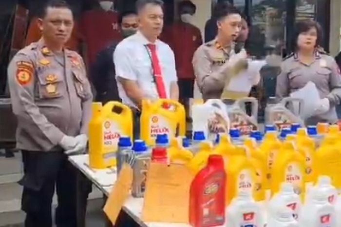 Polsek Bekasi Timur berhasil gagalkan peredaran oli Palsu