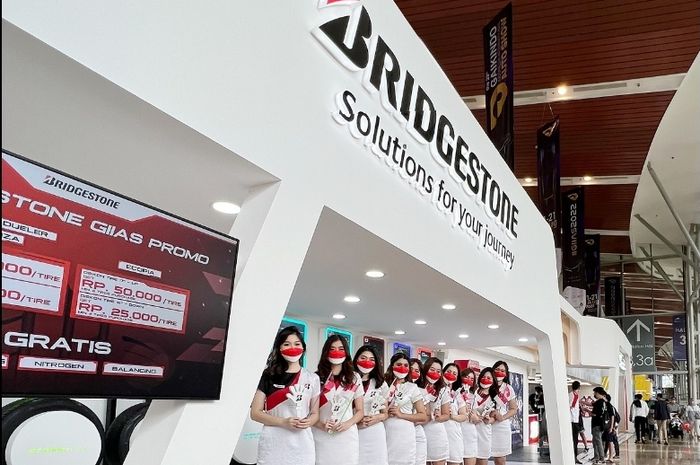 Bridgestone raih penjualan 108 persen selama ajang GIIAS 2022