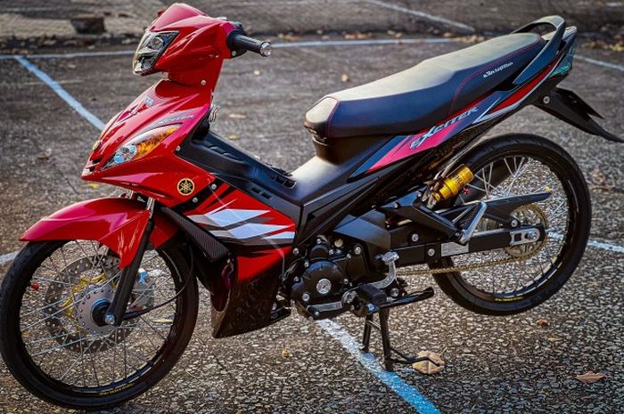 Modifikasi apik Yamaha Jupiter MX 135 