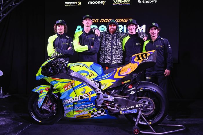 Livery spesial VR46 Racing Team di MotoGP San Marino 2022