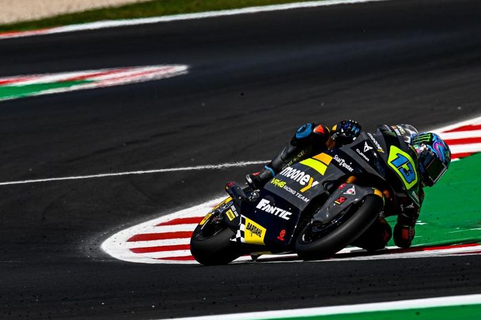 Celestino Vietti sukses amankan pole position usai lakoni sesi Kualifikasi Moto2 San Marino 2022, Sabtu (03/09).