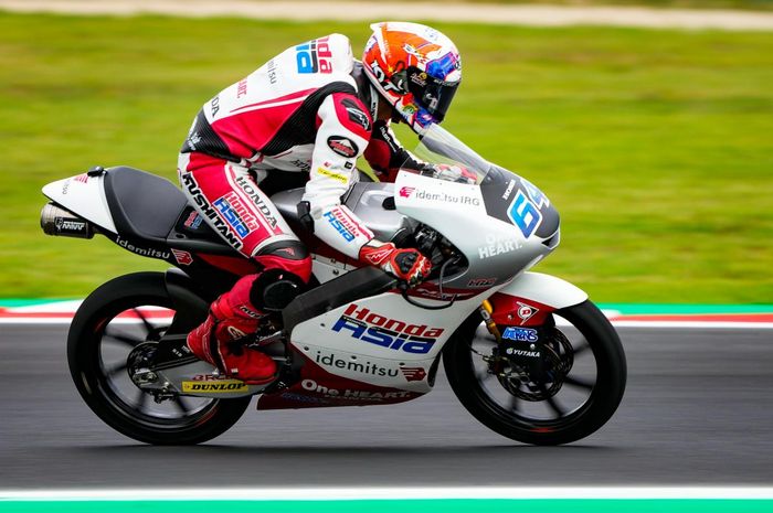 Mario Aji mampu meningkatkan performa di sesi Kualifikasi Moto3 San Marino 2022 (3/9)