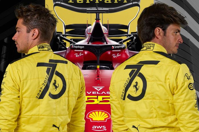 Warna kuning khas kota Modena atau Giallo Modena akan menjadi warna spesial dari Scuderia Ferrari di F1 Italia 2022 (9-11/9). 