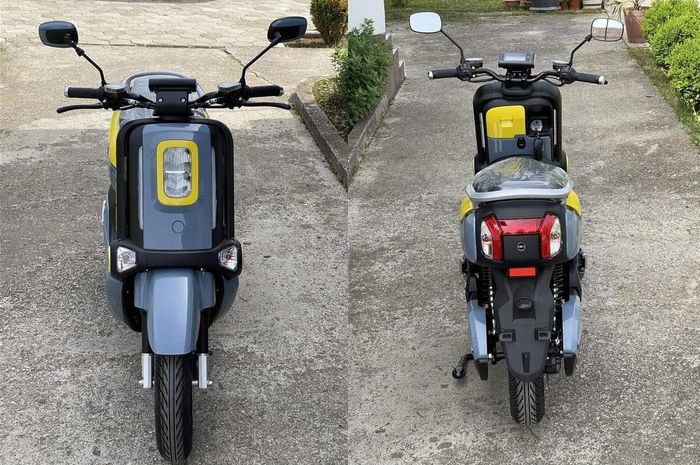 Motor listrik tiruan Yamaha QBIX 125