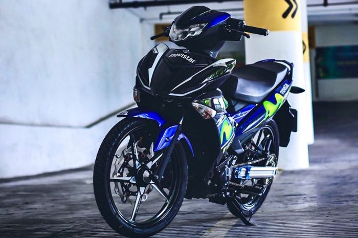 Modifikasi keren Yamaha MX King 150 