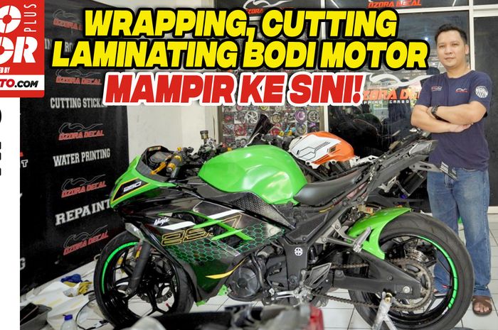 Ozora Decal, bengkel spesialis sticker motor